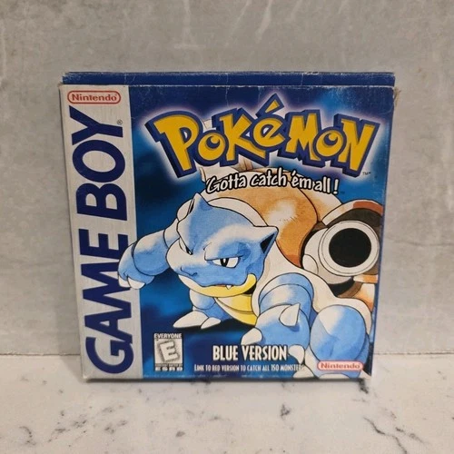 Pokémon Blue Version CIB - Nintendo Game Boy, 1998, Manual Included