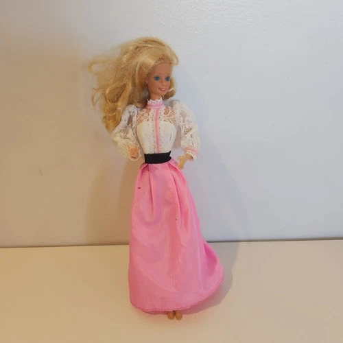 Vintage Barbie Mattel Angel Face Barbie Doll Superstar Era Original Dress