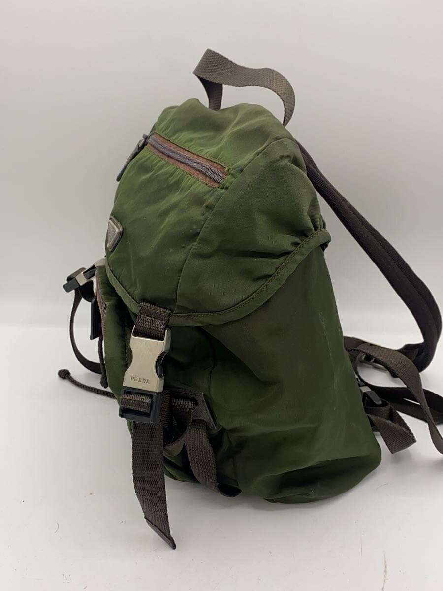 PRADA Mini Backpack Nylon KHK - image 2