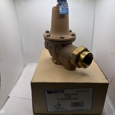 Watts 1-in Brass Water Pressure Reducing Valve (LF25AUB-Z3) NEW in Box