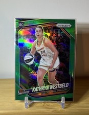 2025 Panini Prizm WNBA #29 Kathryn Westbeld Green Prizms