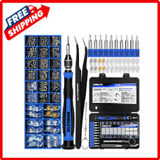 Eyeglass Sunglass Repair Kit, Magnetic Eye Glasses Repairing Tool Kit with Assor