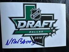 Noah Dobson  Signed 2018 NHL Draft  4x6  Photograph #3