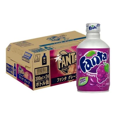 Fanta - Grape Japan - 24x300ml Alu Flasche inkl. Pfand