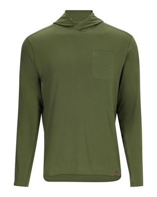 Simms Glades Hoody - Dark Clover Heather & Steel Heather