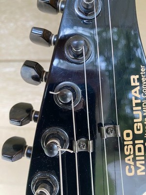 Casio MIDI Guitar MG-510 Black 80s Fully Functional | eBay