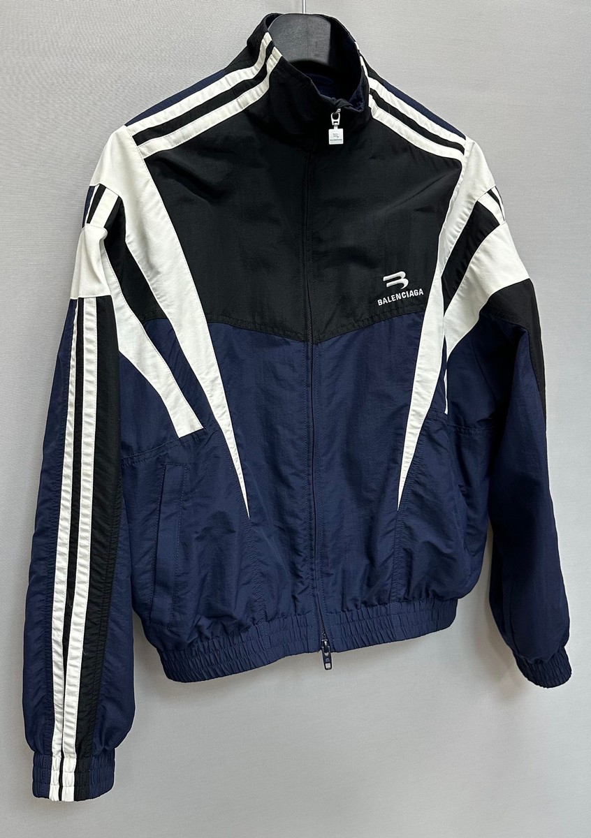 Balenciaga Sporty B Regular Tracksuit Jacket 10028 129136310 Balenciaga Sporty B Regular Tracksuit Jacket 10028 129136310