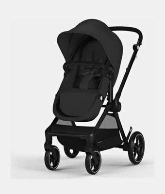 Cybex Eos Basic 3-in-1 Kombikinderwagen & Sportwagen mit Babyschale, Schwarz.