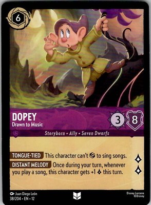 Dopey - Drawn to Music Wilds Unknown 38/204 NM