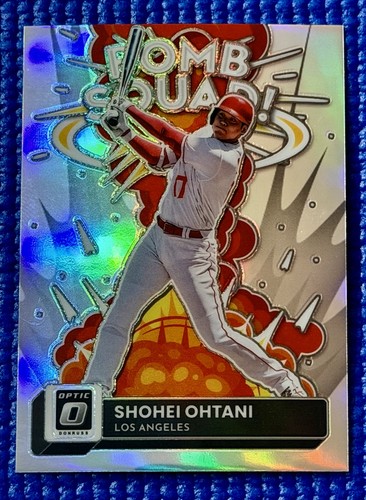 2022 Panini Donruss Optic - Bomb Squad Shohei Ohtani Silver Holo Prizm #BS-3