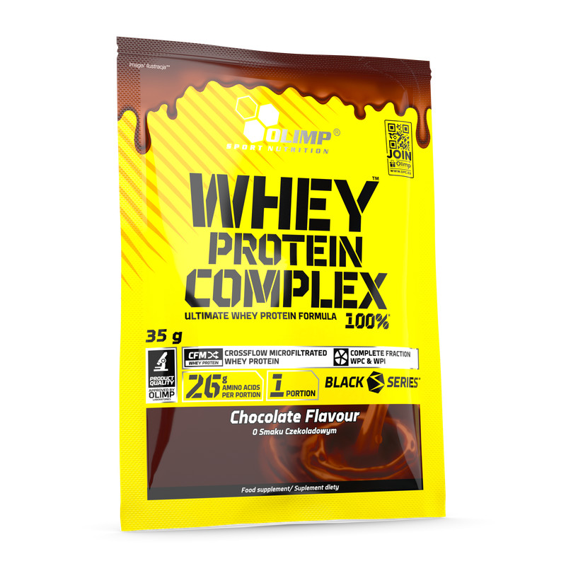 5901330073847 Whey Protein Complex 100 czekolada 35g saszetka Olimp Laboratorie 2890₽