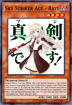 Yugioh RA05-EN093 - Sky Striker Ace - Raye - Starlight Rare | eBay Yugioh RA05-EN093 - Sky Striker Ace - Raye - Starlight Rare | eBay
