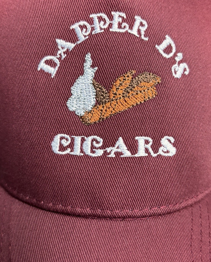 Dapper D's Cigars Baseball Hat Cap Advertising Bu… - image 2