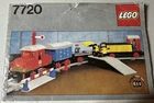 Vintage Lego Diesel Freight Train Set 7720 W/ manual 95% Complete