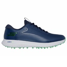 NUEVO Zapatos de Golf Skechers Go Golf Max 3 Para Hombre Azul Marino/Lima - ¡Elige la Talla!