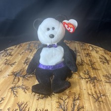 TY Beanie Baby COUNT the Halloween Bear 2003/2004 ERROR Plush