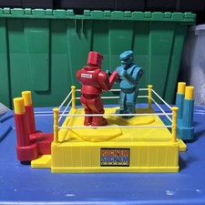 Mattel Rockem Sockem Robots Game Works Great Excellent Condition 2018