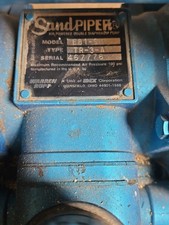 Sandpiper EB1-SM Air Powered Double Diaphragm Pump TR-3-A 1" AODD Warren Rupp...