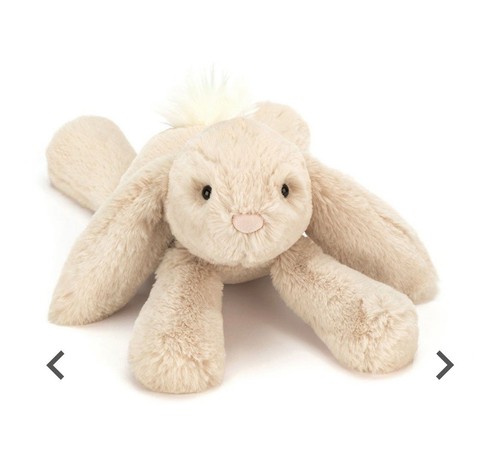 Jellycat Original/Medium Smudge Rabbit NWT With Dust Bag - Picture 2 of 7