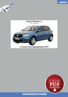 PDF Dacia Sandero (2012-2022) Reparaturanleitung 4 Gang Automatikgetriebe DP2