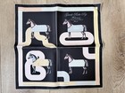 Auth. Hermès Silk Scarf 45 Gavroche GARDE ROBE POP Horse Noir / Rose — photo 1