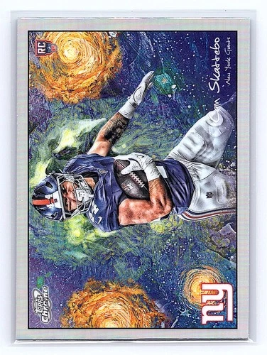 2025 Topps Cosmic Chrome Cam Skattebo Base (RAW)