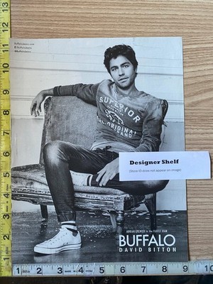 Adrian Grenier For Buffalo Fashions 2015 Print Advertisement