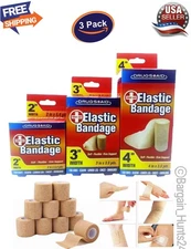 2", 3" & 4" Combo Self Adhesive Elastic Bandage Body Wrap Medical Tape (Pk of 3)