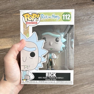 Funko Pop! Animation Rick and Morty Rick Vinylfigur Box Nr. 112