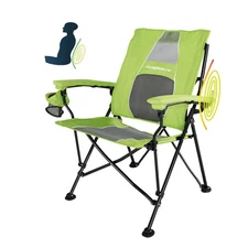 STRONGBACK Elite Folding Camping Lawn Lounge Chair, Patented Ergonomic Lumbar