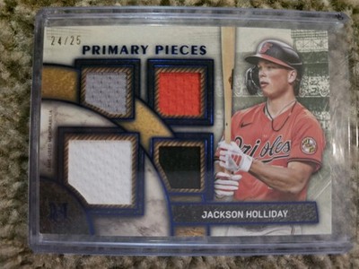 2025 Topps Museum Collection Jackson Holliday Orioles #SSPQ-JHO QUAD /25