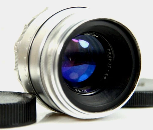Helios 44 2/58 KMZ Soviet lens with 13 blades Vintage lens, M42 mount