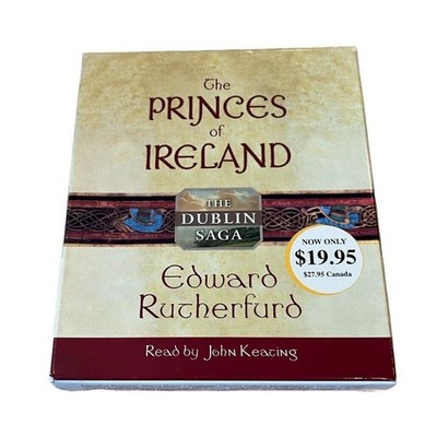 The Dublin Saga The Princes of Ireland by Edward Rutherfurd Book On CDs Vgc