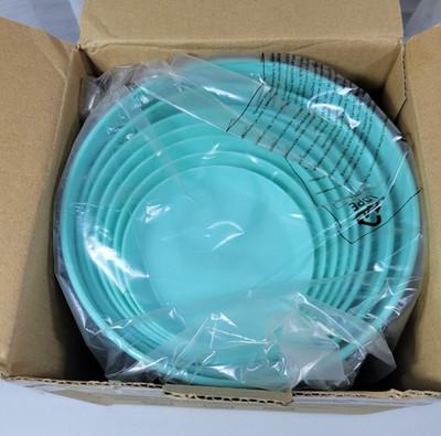 NOB Utopia Planter Pots & Trays 5PC Set Multiple Sizes Aqua/Teal