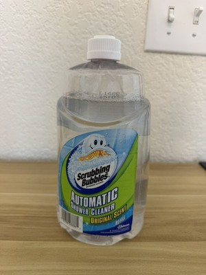 Discontinued Scrubbing Bubbles Automatic Shower Cleaner Spa Refill 34oz Sealed 