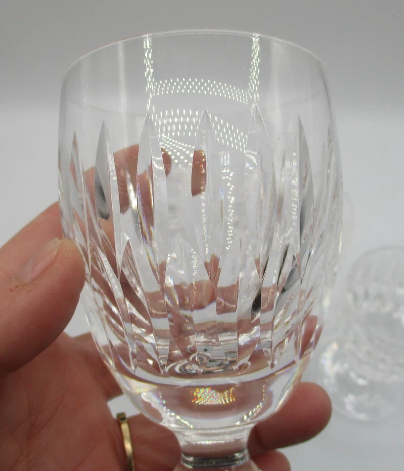 6 WATERFORD MAUREEN CLARET WINE GLASSES ~ 4 3/4" ~ 6 OZ ~ SIGNED - Image 4 of 4