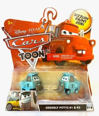 Disney Pixar Cars Toon-- Orderly Pittys #1 & #2