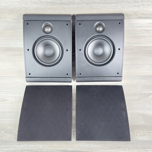 Pair of Polk Audio OWM3 Wall and Bookshelf Speakers High Performance 8 Ohms