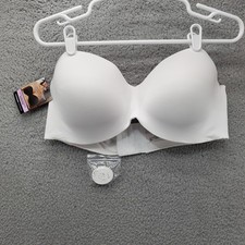 Maidenform Full Coverage Strapless Lift Underwire Bra White Size 40D SN0004 NWT
