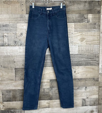 Vtg Guess Georges Marciano Jeans Style 1050 Size 30 Dark Blue High Waist Denim