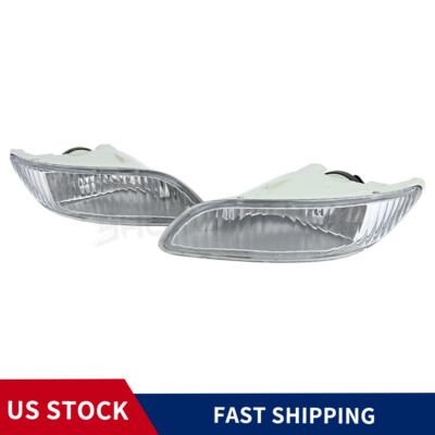 Front Driving Fog Lights Lamps Assembly Pair LH RH For Toyota Avalon 2000-2002