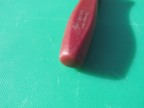 SNAP ON SDD306 3/16" BURGANDY MAROON MINI HANDLE FLAT TIP SLOTTED SCREWDRIVER - 第 16/23 張圖片