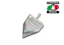 PIOMBO SURFCASTING PYRAMIDON CON ANELLO INOX PESCA MARE FONDERIA ROMA