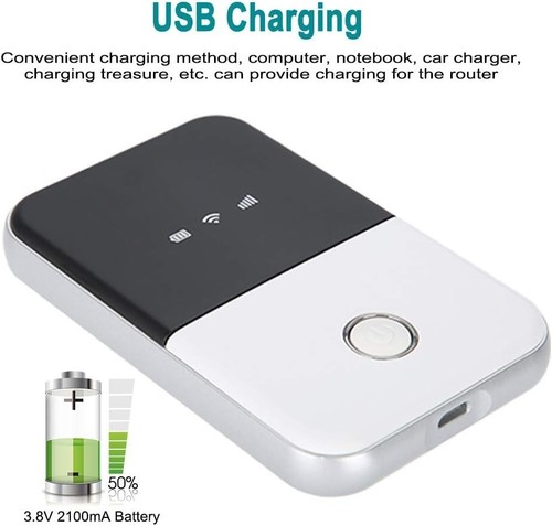 Portable 4G Wireless WIFI Router, Bewinner MF925 4G LTE WIFI Mobile Router Mini - Photo 4/9