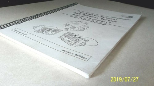 USED Spiral-Foundation Brakes/ABS Systems Service Session 1 & 2-#15045.10D1/D2 - Picture 3 of 11