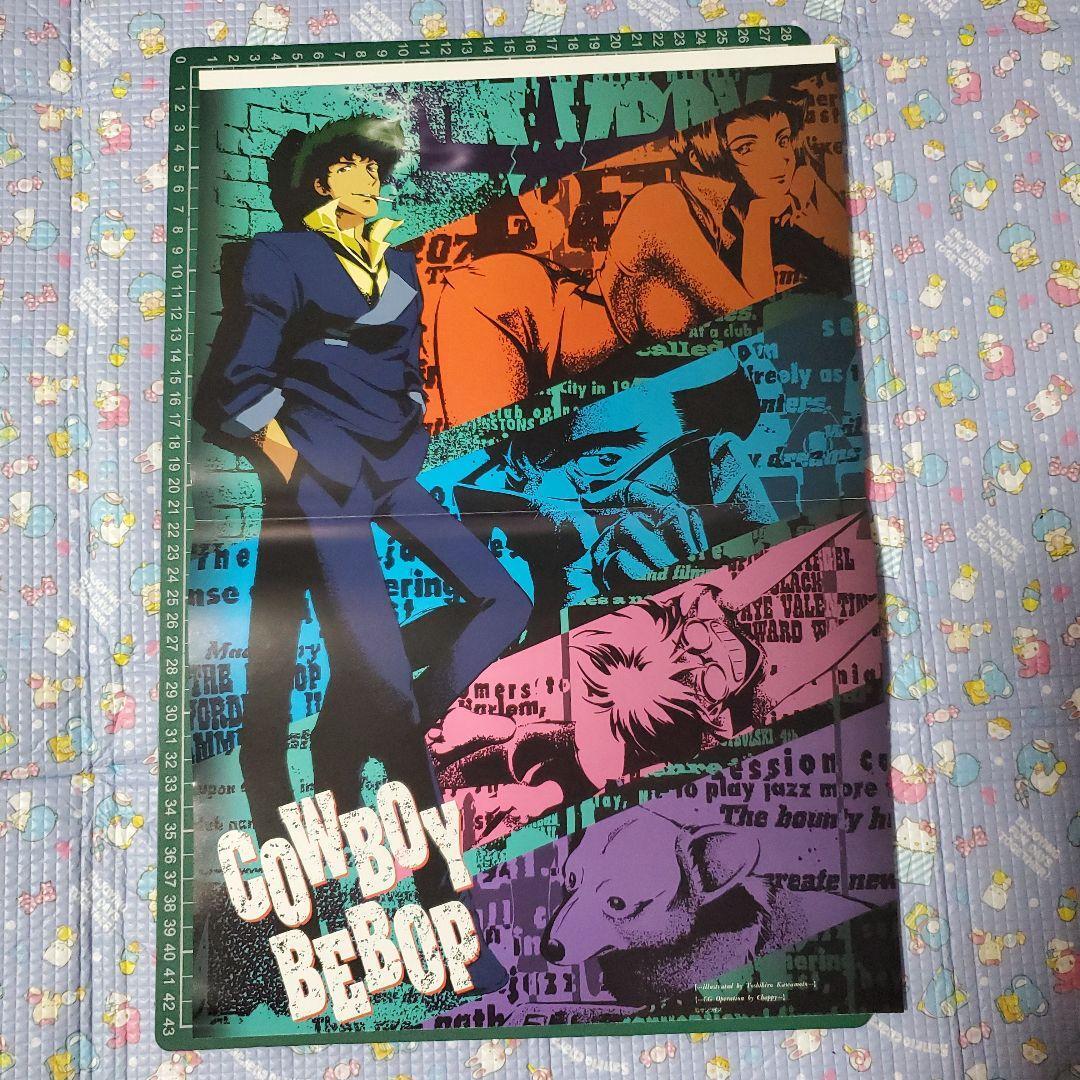 【美品】ポスター・カード付きCowboyBebop イラストレーション Cowboy Bebop poster 12 collection valuables popular anime