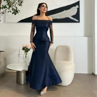 mermaid simple dresses Eva Fashion 5251 Simple Long Mermaid Lace Wedding Dress