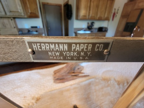 Antique HERRMANN PAPER CO. NYC Gram Scale - Picture 4 of 14