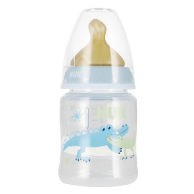 4008600442615 NUK Butelka z wskaźnikiem temp. 150 ml 0-6m First Choice  niebiesk
