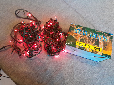 Twinkle Lights Star Lights 140 LEDs mit Steuerung: 8Funktionen